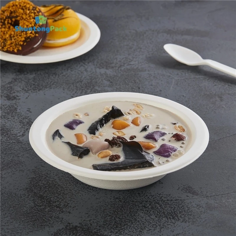 OEM Disposable Sugarcane Soup Bowls OEM Disposable Sugarcane Soup Bowls